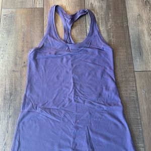 Lululemon Cool Racerback II purple tank  excellent condition. Size 6